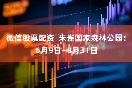 微信股票配资  朱雀国家森林公园：6月9日—8月31日